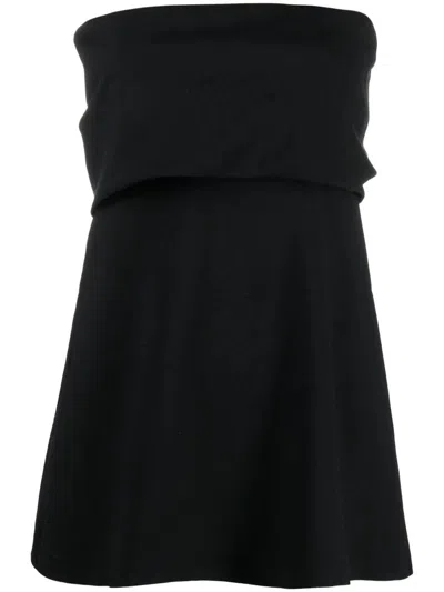TOTÊME TOTEME WOOL CREPE BAND TUBE CLOTHING