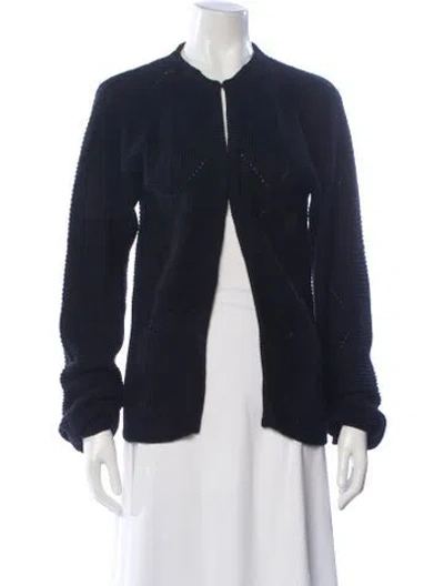 Pre-owned Totême Wool Crew Neck Sweater In Blue
