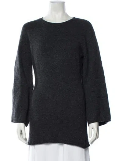 Pre-owned Totême Wool Crew Neck Sweater In Gray