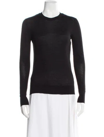 Pre-owned Totême Wool Crew Neck Sweater In Gray