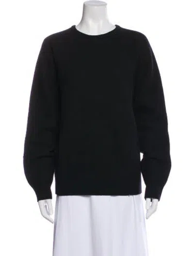 Pre-owned Totême Wool Crew Neck Sweater In Gray