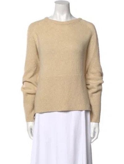 Pre-owned Totême Wool Crew Neck Sweater In Neutral