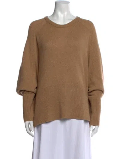 Pre-owned Totême Wool Crew Neck Sweater In Neutrals