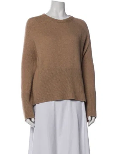 Pre-owned Totême Wool Crew Neck Sweater In Neutrals
