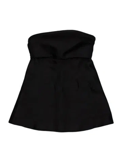 Pre-owned Totême Wool Crew Neck Top In Black