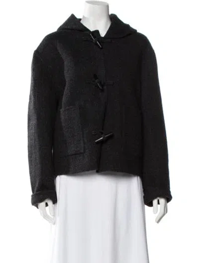 Pre-owned Totême Wool Evening Jacket In Black