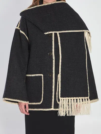 Totême Toteme Wool Jacket In Black