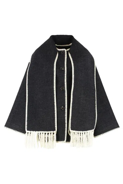 Totême Toteme Wool Jacket In Black