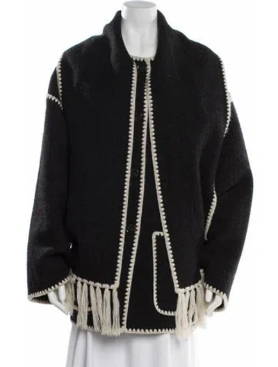 Pre-owned Totême Wool Jacket In Black