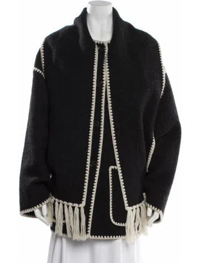 Pre-owned Totême Wool Jacket In Black
