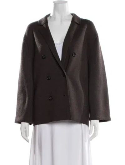 Pre-owned Totême Wool Jacket In Brown