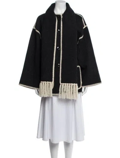 Pre-owned Totême Wool Jacket In Gray