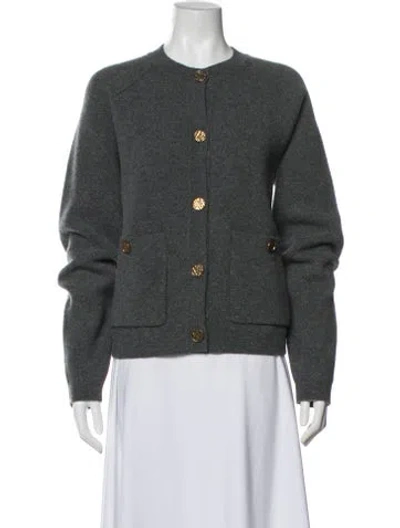Pre-owned Totême Wool Jacket W/ Tags In Gray
