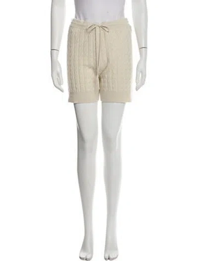Pre-owned Totême Wool Mini Shorts In Neutral