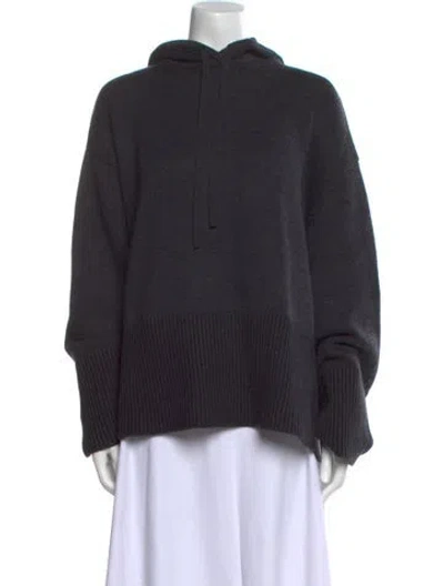 Pre-owned Totême Wool Mock Neck Sweater In Gray