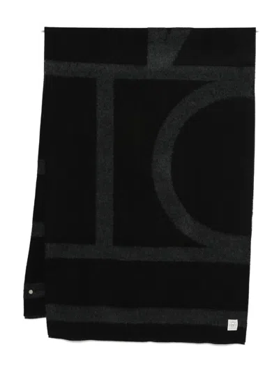 TOTÊME WOOL MONOGRAM SCARF