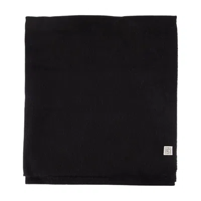 Totême Toteme Wool Scarf In Black