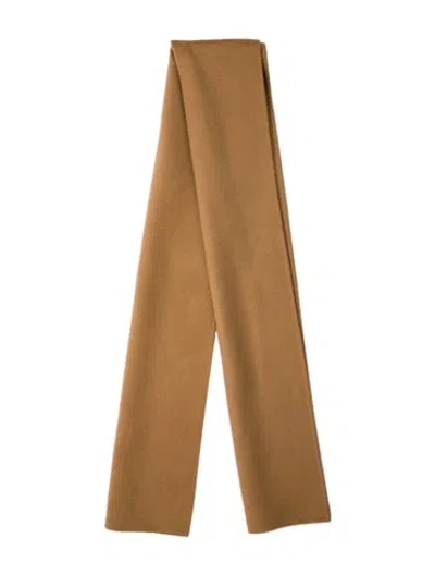 Pre-owned Totême Wool Scarf In Brown