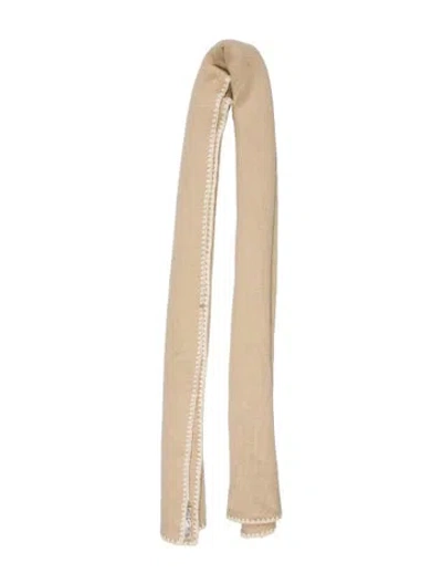 Pre-owned Totême Wool Scarf In Neutral