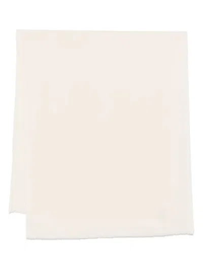 Totême Wool Scarf In Neutrals