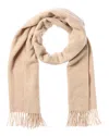 Totême Toteme Wool Scarf In Sand