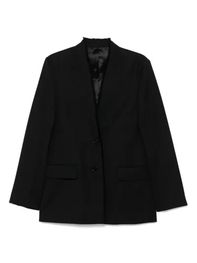 TOTÊME TOTEME WOOL SINGLE-BREASTED JACKET