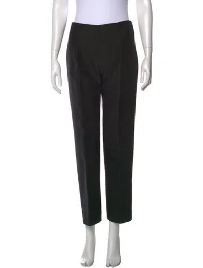 Pre-owned Totême Wool Straight Leg Pants W/ Tags In Black