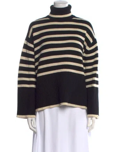 Pre-owned Totême Wool Striped Sweater