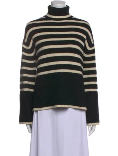 Pre-owned Totême Wool Striped Sweater