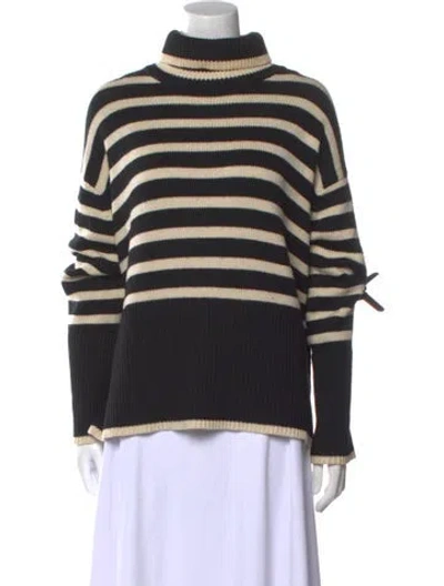 Pre-owned Totême Wool Striped Sweater