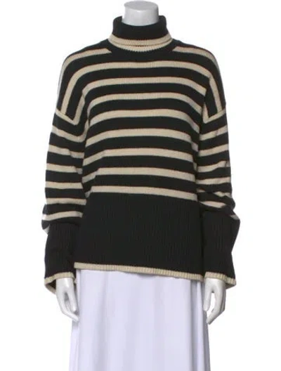 Pre-owned Totême Wool Striped Sweater