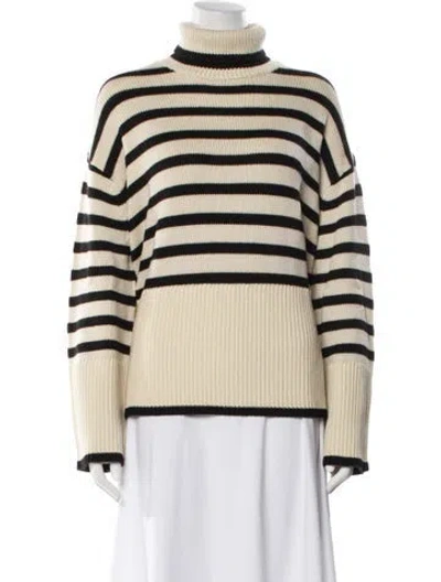 Pre-owned Totême Wool Striped Sweater