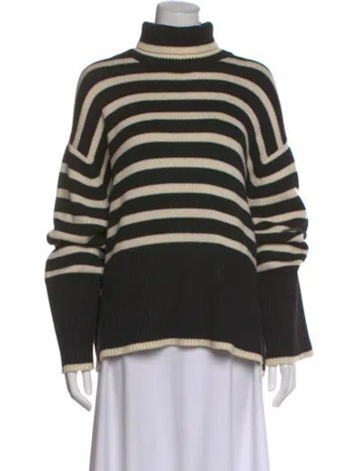 Pre-owned Totême Wool Striped Sweater