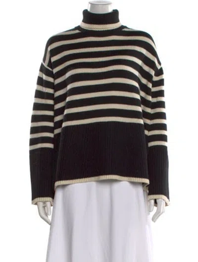 Pre-owned Totême Wool Striped Sweater