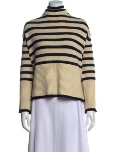 Pre-owned Totême Wool Striped Sweater