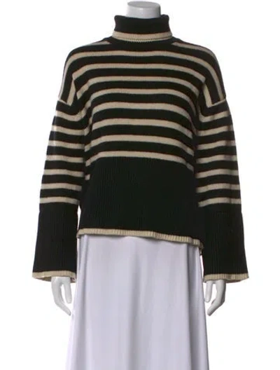 Pre-owned Totême Wool Striped Sweater