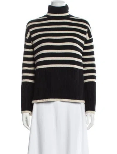 Pre-owned Totême Wool Striped Sweater In Multicolor