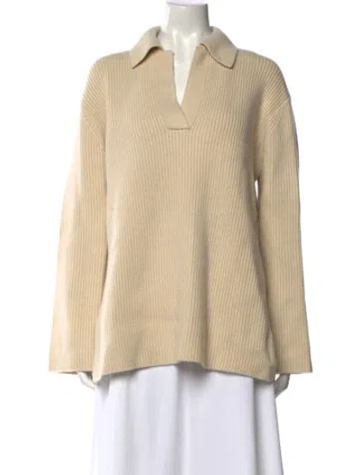 Pre-owned Totême Wool Sweater In Neutral