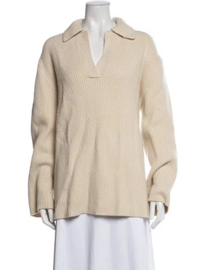 Pre-owned Totême Wool Sweater In Neutrals