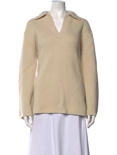 Pre-owned Totême Wool Sweater In Neutrals