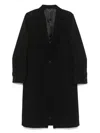 Totême Tailored Wool Coat Featuring Pockets In Black