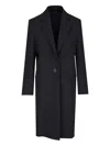 Totême Toteme Wool Tailored Coat In Multi