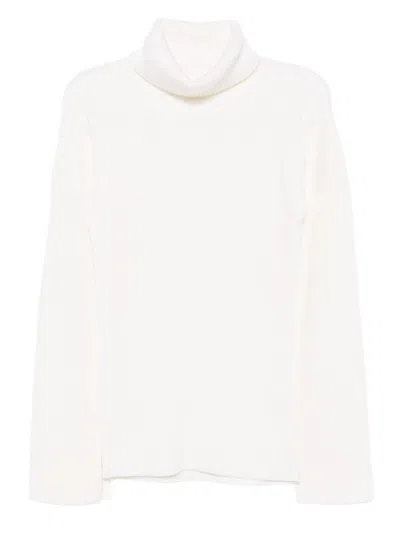 Totême Toteme Wool T-shirt For Women - Fw25 Collection In White