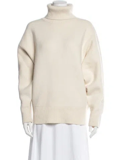 Pre-owned Totême Wool Turtleneck Sweater In Blue