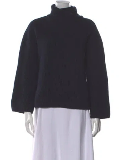 Pre-owned Totême Wool Turtleneck Sweater In Grey