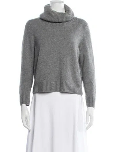 Pre-owned Totême Wool Turtleneck Sweater In Grey