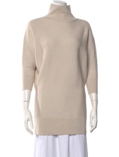 Pre-owned Totême Wool Turtleneck Sweater In Neutrals