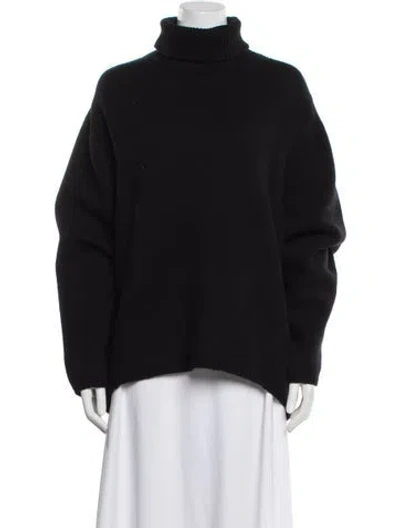 Pre-owned Totême Wool Turtleneck Sweater W/ Tags In Black