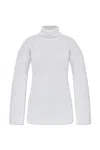 Totême Toteme Wool Turtleneck In White