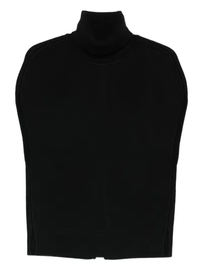 Totême Wool Vest In Black